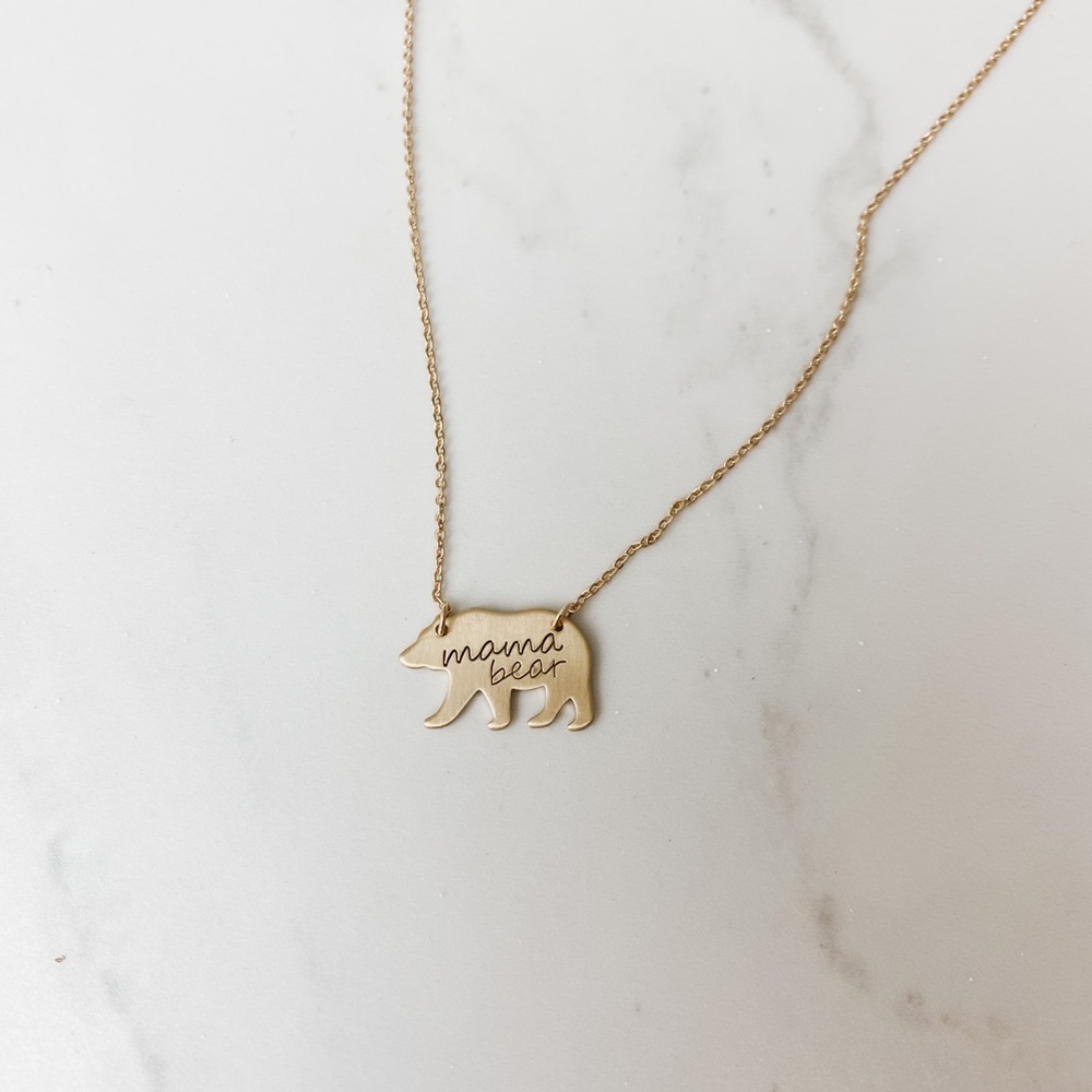 Mama bear Necklace